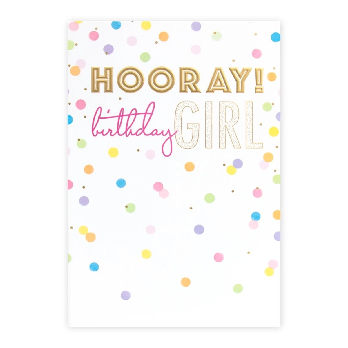 Connections from Hallmark Birthday Card For Girl - Colourful Confetti 3 of 3
