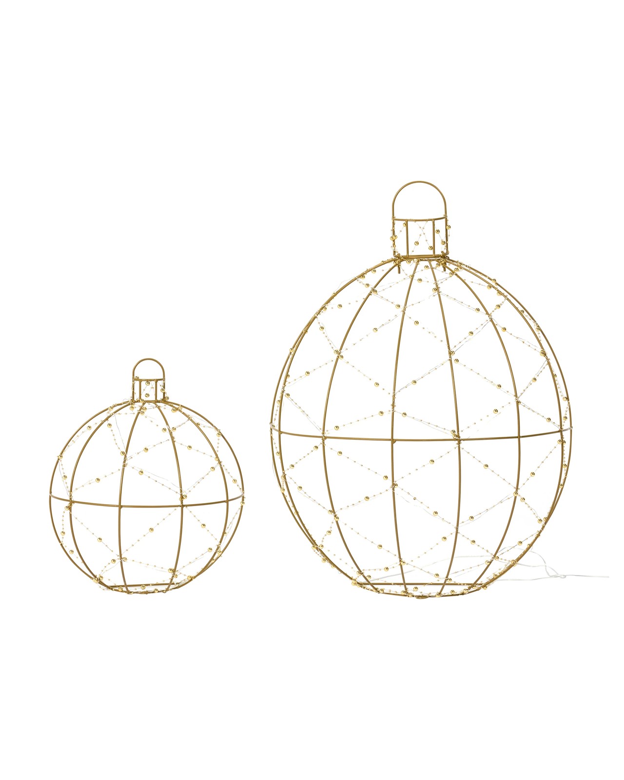 Anko 2 Pack Solar Powered LED Light Up Baubles 3 of 6
