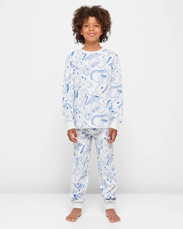 Boys pajamas size discount 16