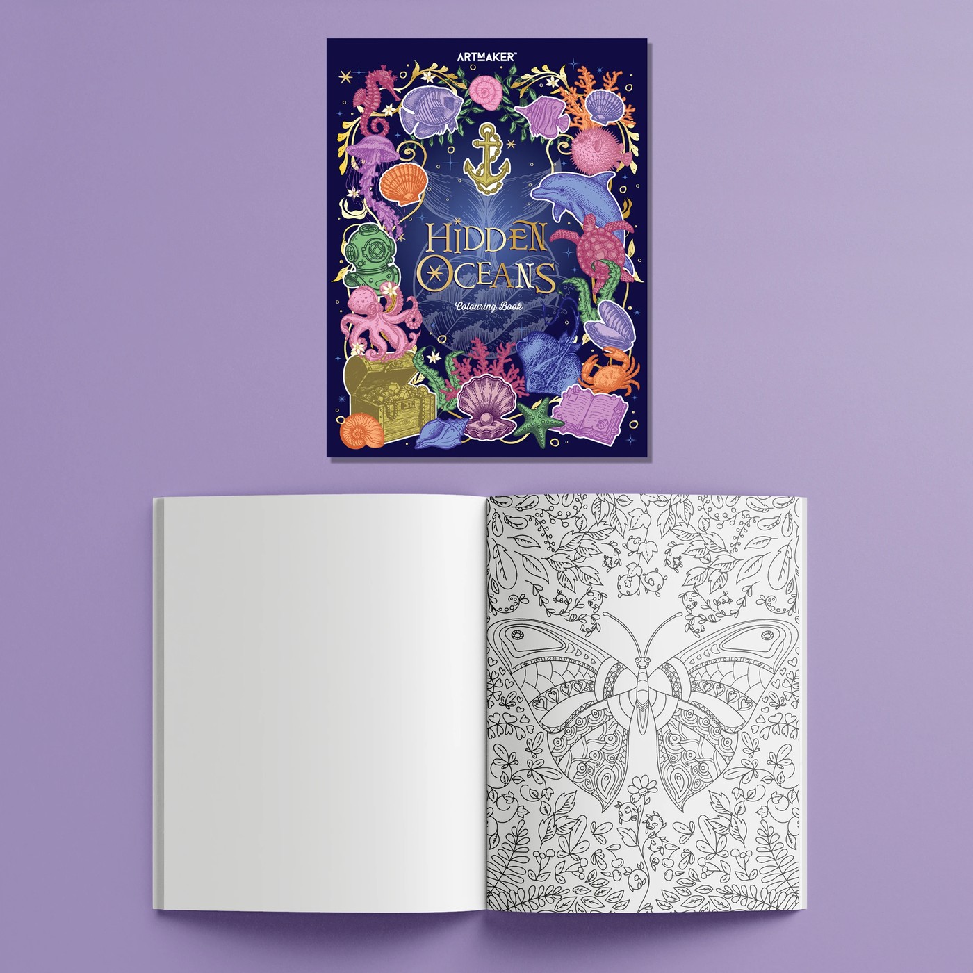 Art Maker Ultimate Hidden Wonders Colouring Case - Book 5 of 5