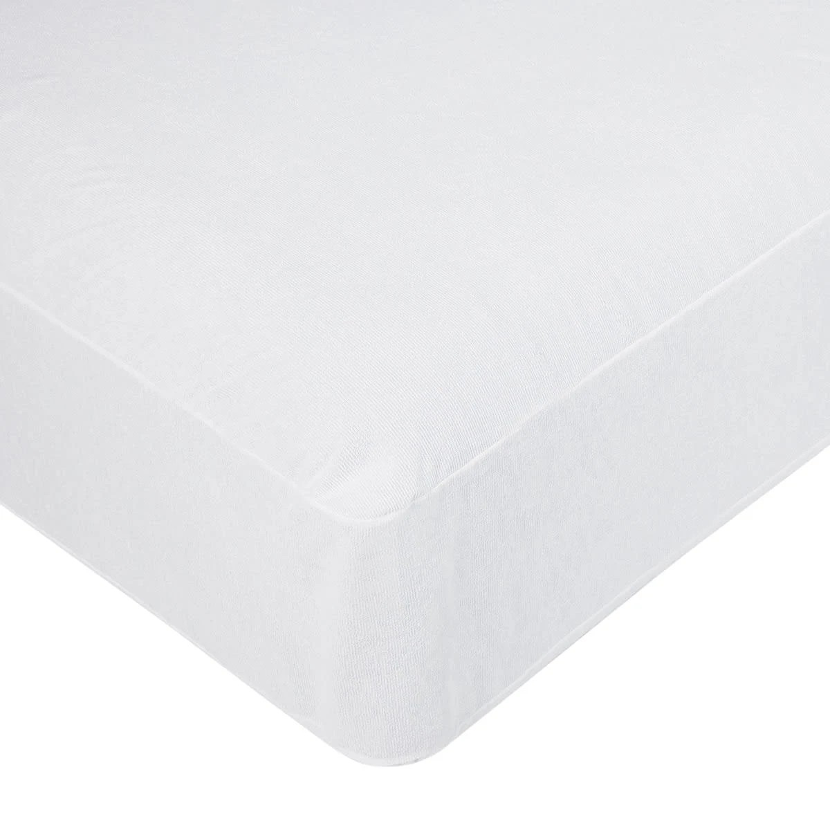 Bed Bug Resistant Fitted Mattress Encasement, Double Bed, White - Anko 6 of 6