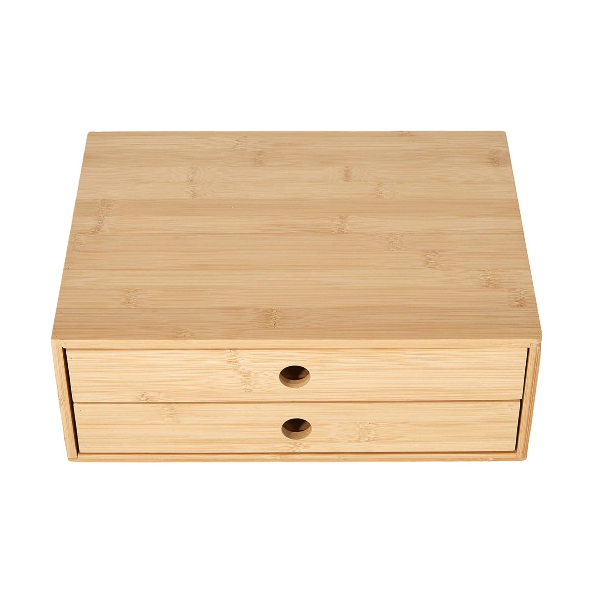 Bamboo Desk Top Drawers - Anko - Neutral<!-- -->