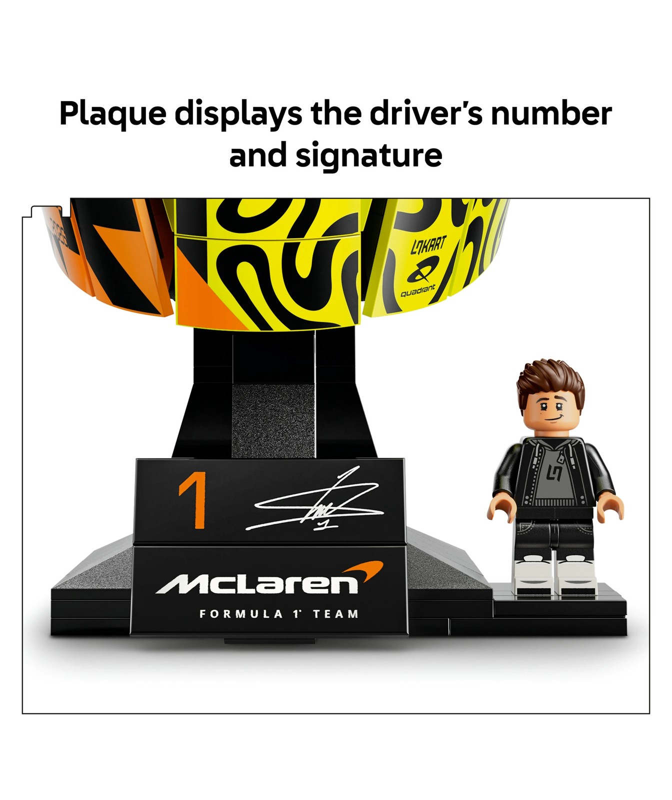 LEGO® Editions McLaren Mastercard F1® Team Lando Norris Helmet 43023 4 of 5