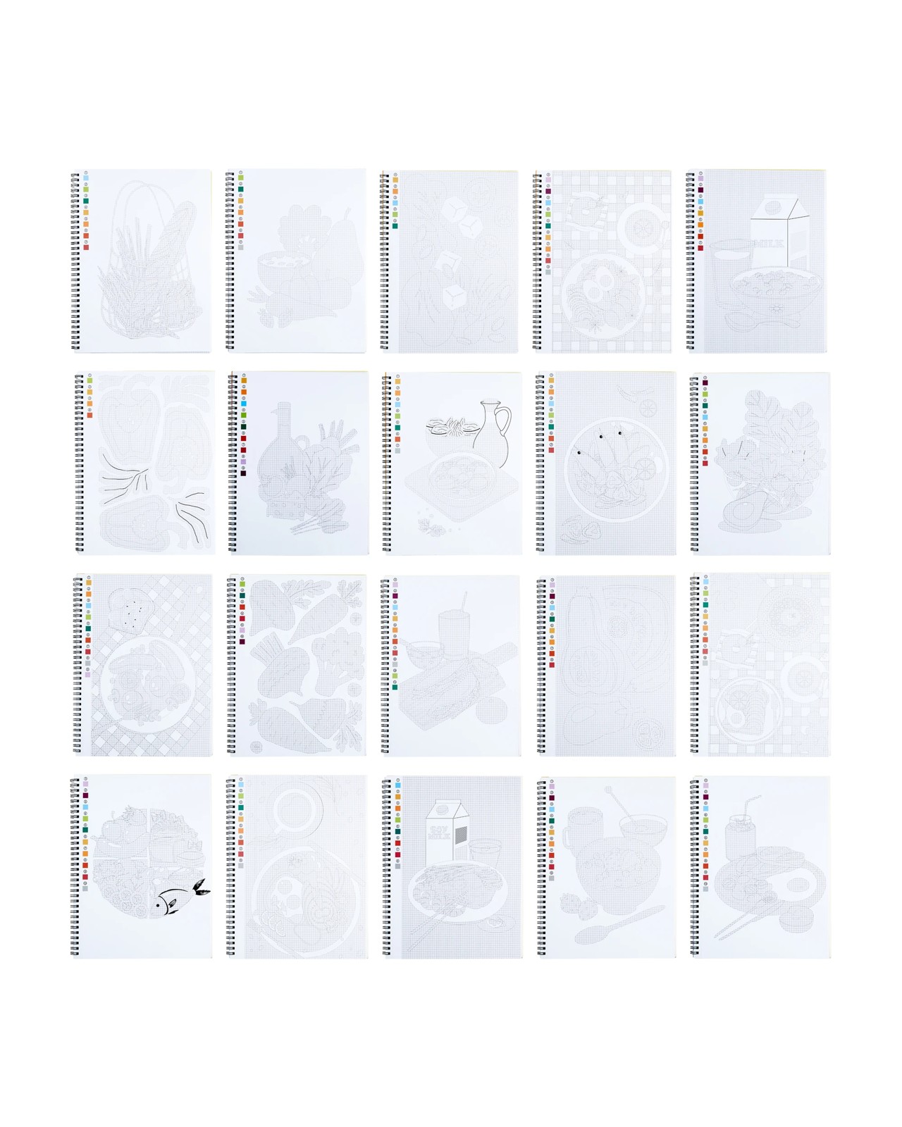 Anko Dot Art Colouring Set 4 of 5