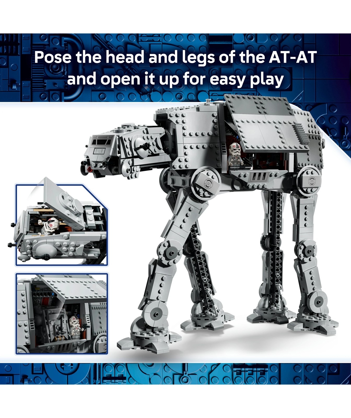 LEGO® Star Wars TM Imperial Remnant AT-AT™ with INT-4 75454 3 of 6