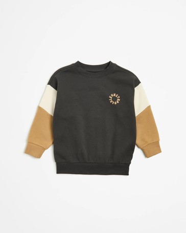 Spliced Fleece Jumper