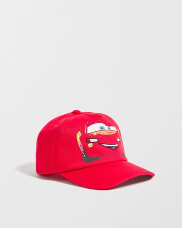 Licensed Disney Pixar Cotton Cars Lightning McQueen Cap