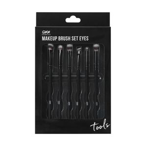 OXX Cosmetics 7 Piece Face & Eye Makeup Brush Set with Bag thumbnail 2