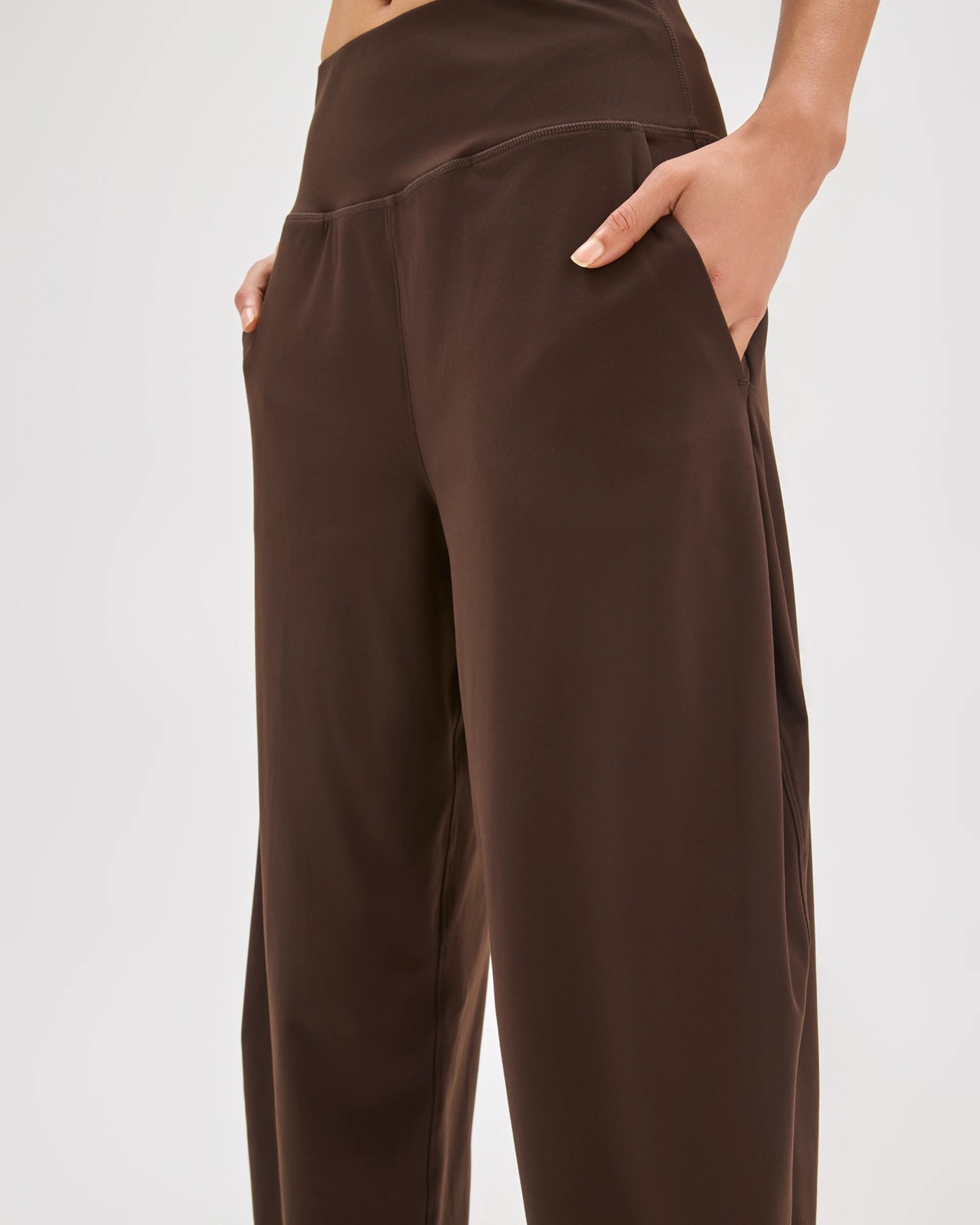 Active Studio Soft Balloon Yoga Pants - Cocoa 5 of 6