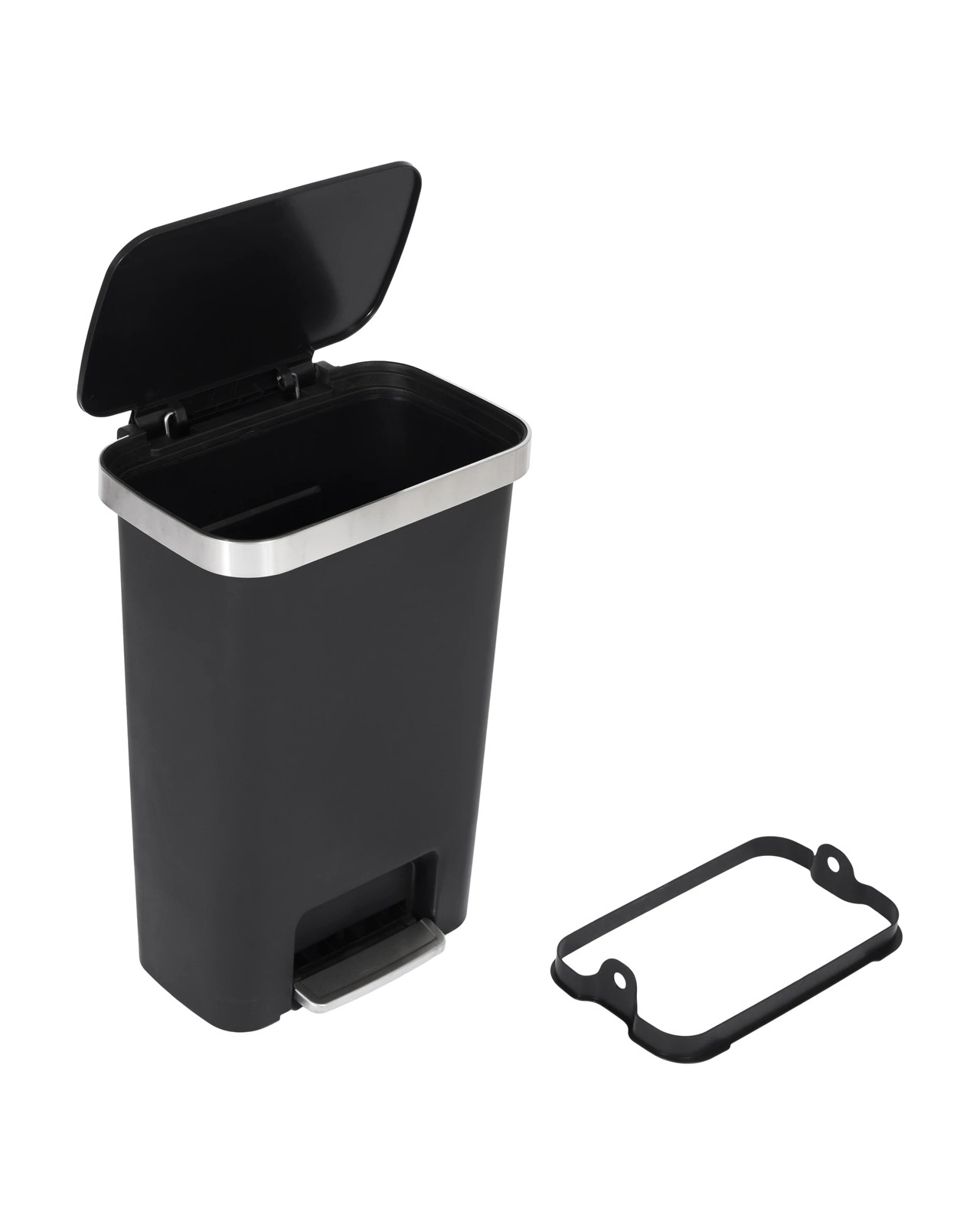 Anko 50L Plastic Bin - Black 4 of 5