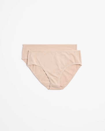 Australian Cotton Blend 2 Pack Midi Briefs
