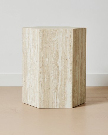 Anko Travertine Side Table