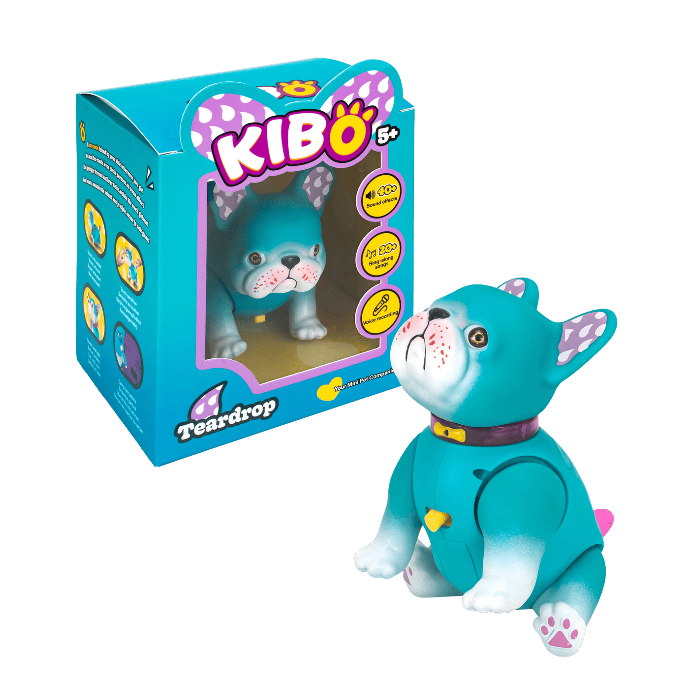 Kibo Interactive Mini Pet - Assorted 4 of 6
