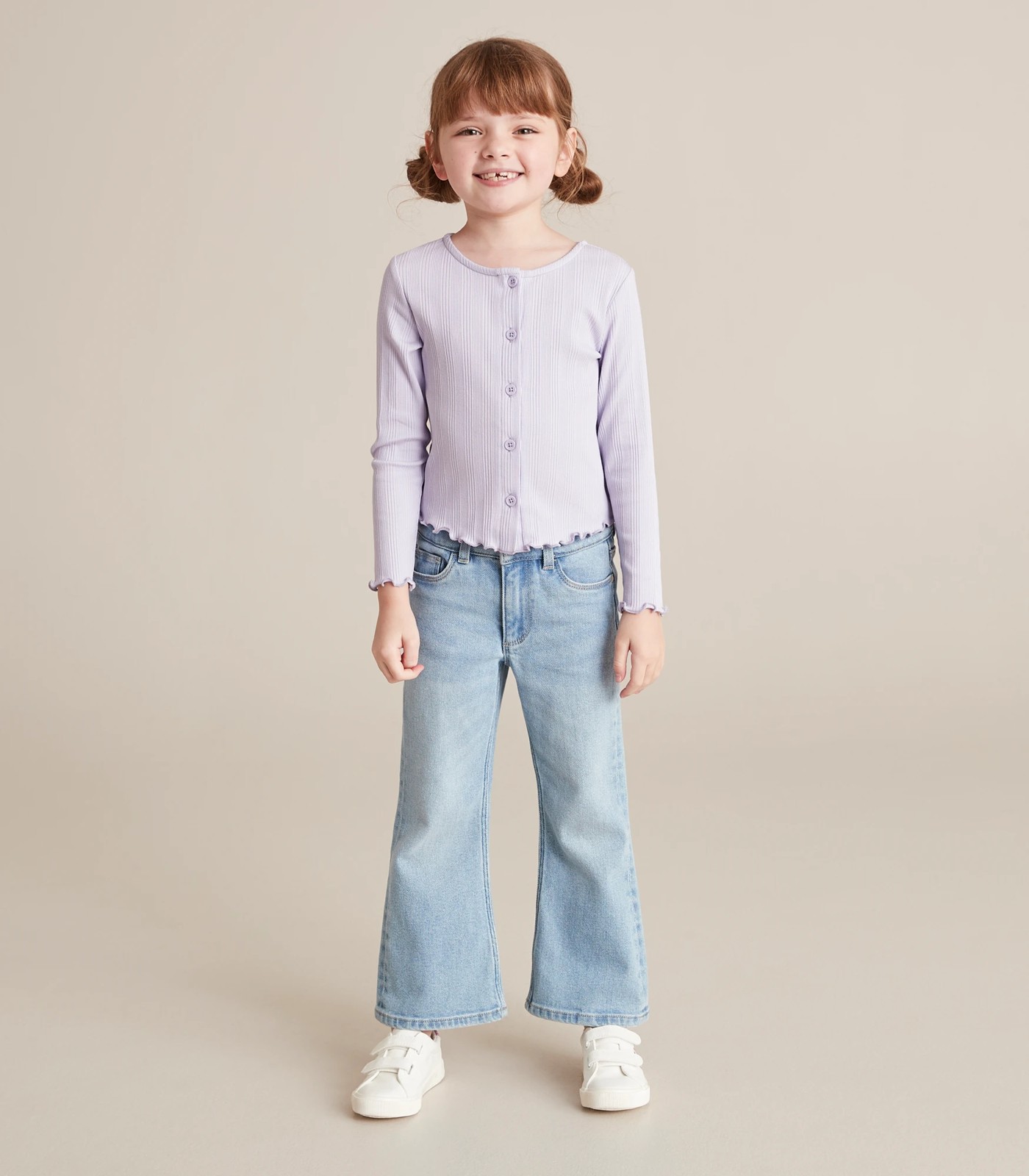 Rib Knit Cardigan 2 of 6