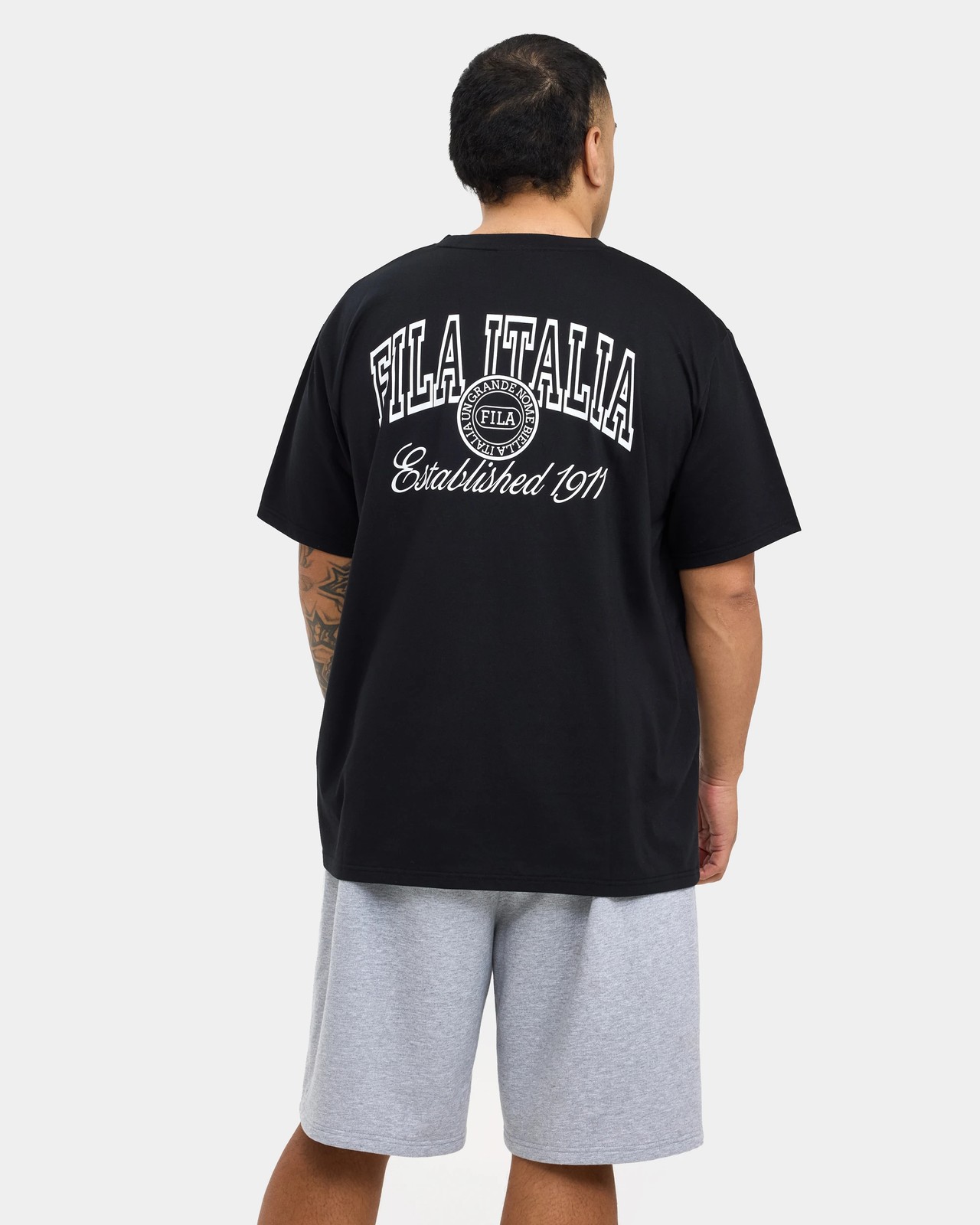 Fila Plus Graphic T-Shirt - Black 4 of 5