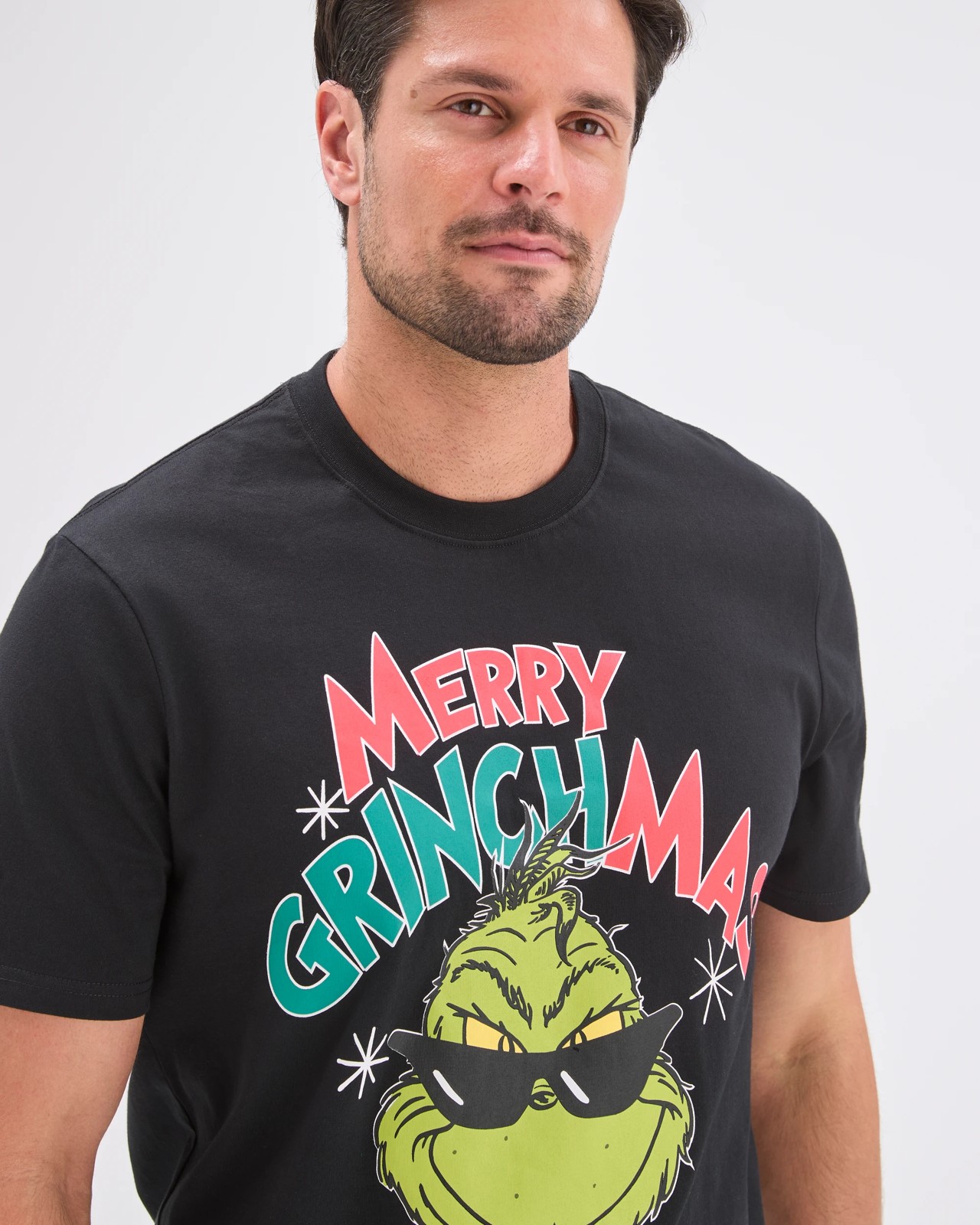Licensed Australian Cotton Grinchmas Christmas T-Shirt 3 of 5