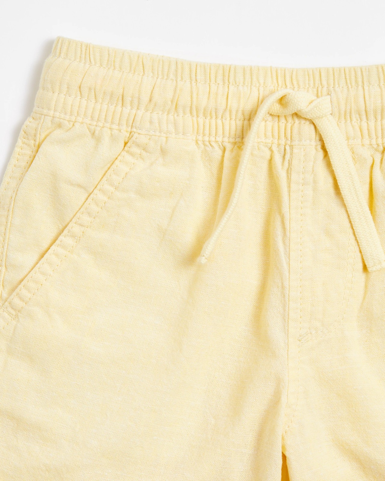 Linen Blend Textured Volley Shorts 2 of 3