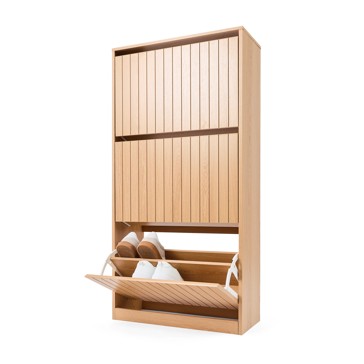Leon 3 Tier Shoe Cabinet - Anko