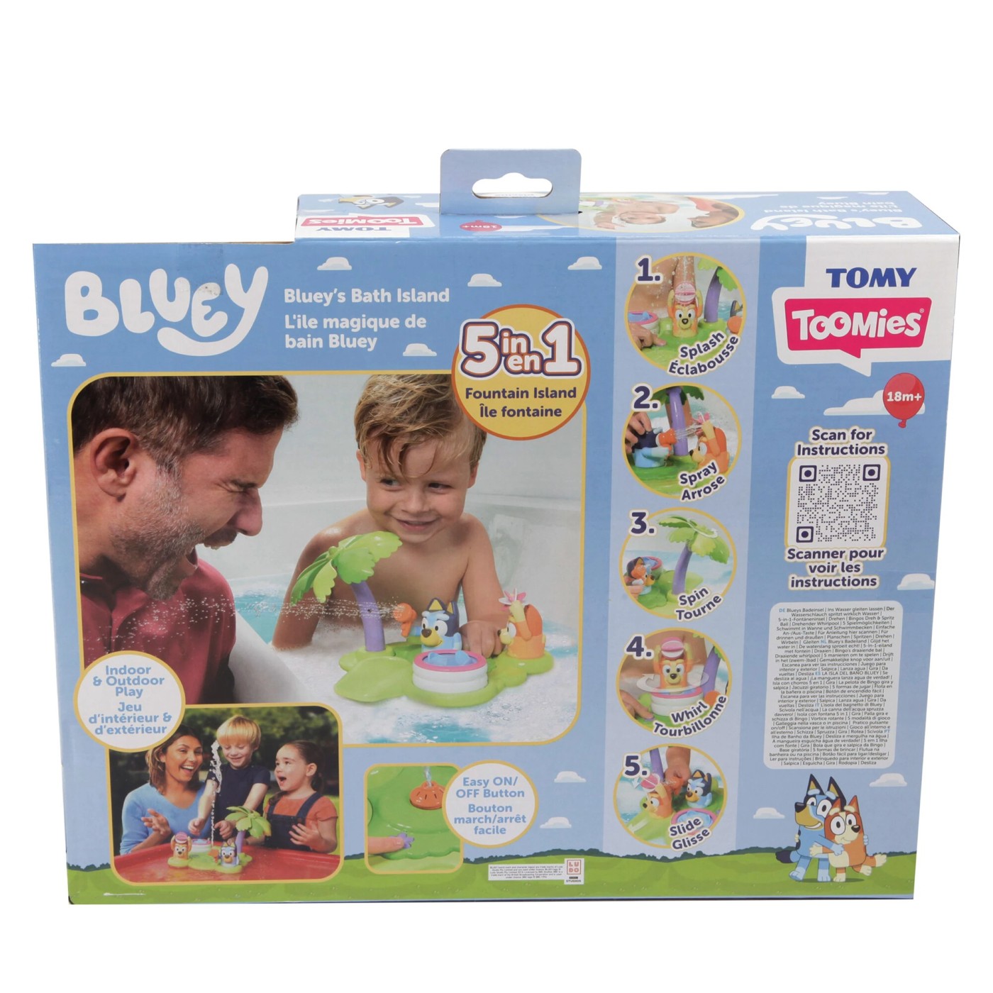 Bluey Bath Island Bath Toy 6 of 6