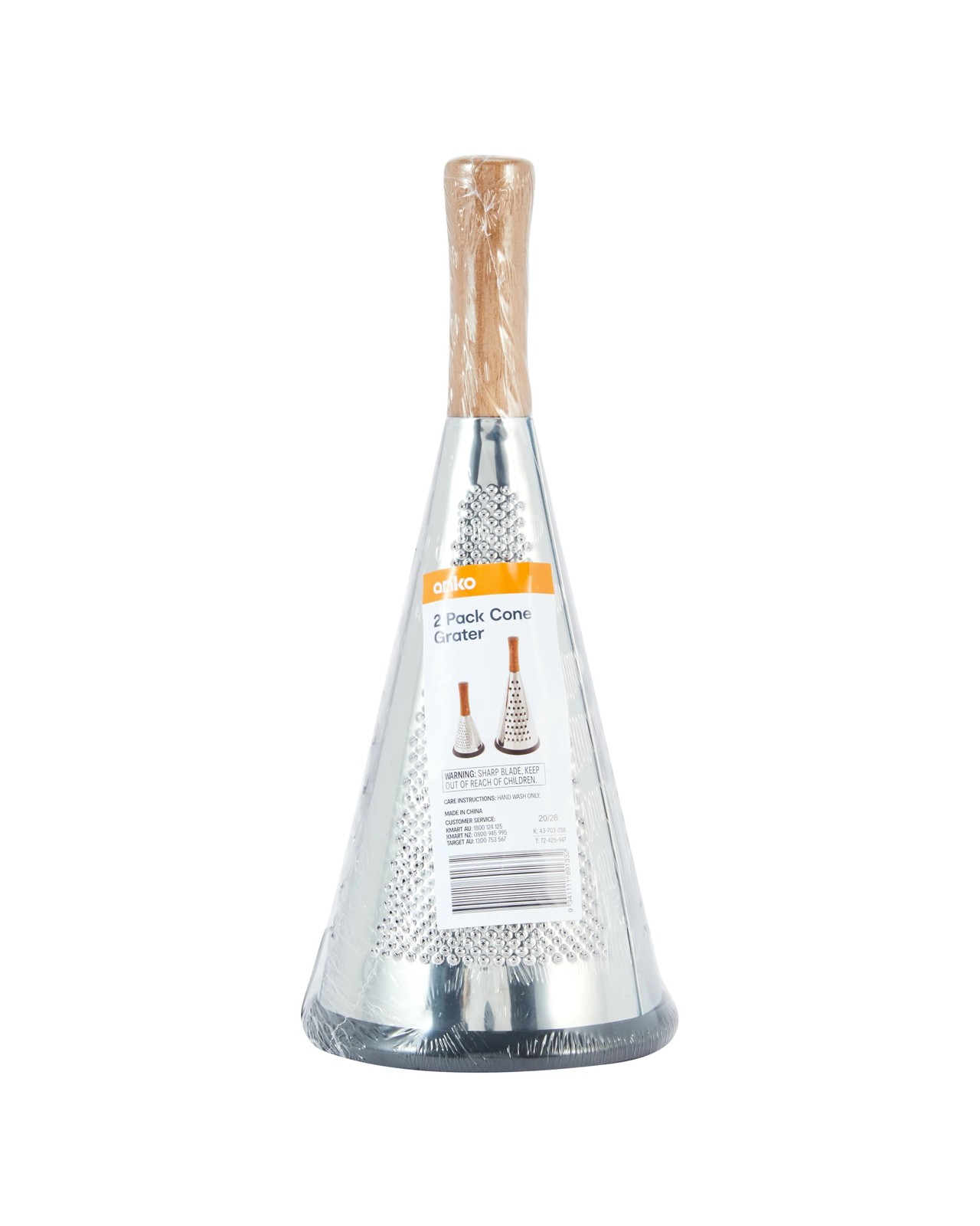 Anko 2 Pack Cone Grater 6 of 6