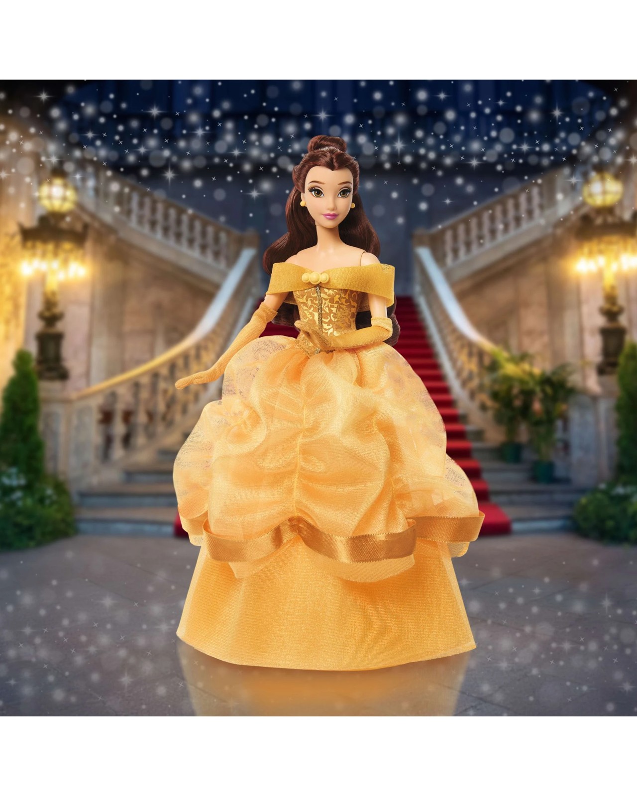 Disney Princess Sparkling Princess Series Belle Fashion Doll 6 of 6