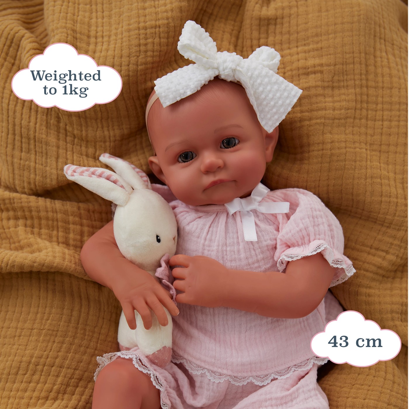 BABY born Real Baby Doll Girl, Open Eyes - Assorted 5 of 5