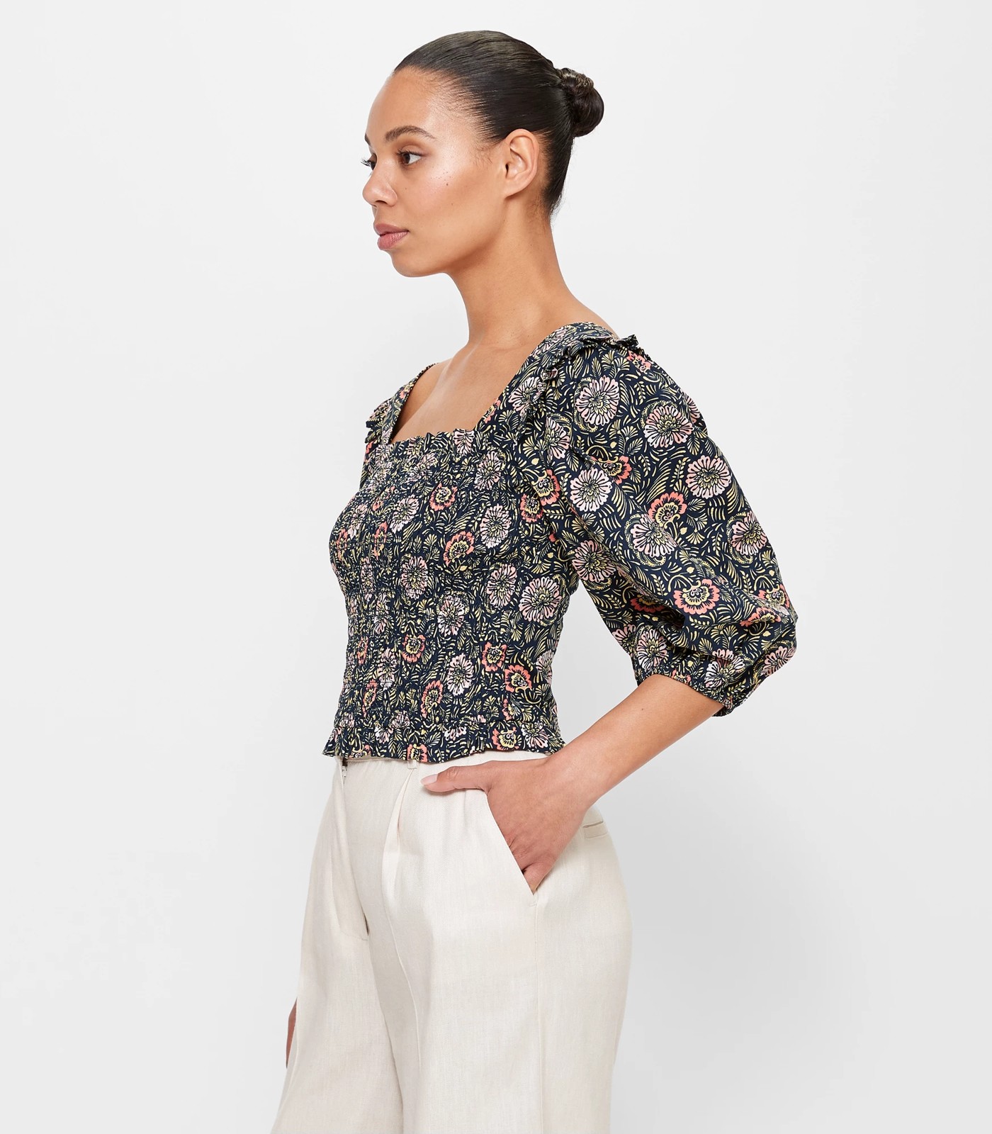 Shirred Blouse - Preview | Target Australia