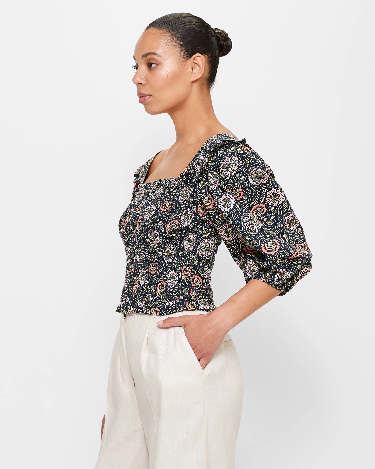 Shirred Blouse - Preview | Target Australia