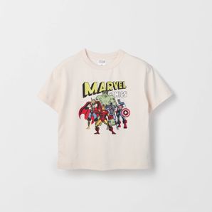 Marvel Australian Cotton Oversized Washed T-Shirt product image