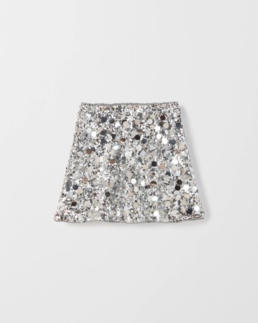 Sequin Mini Length Occasion Skirt