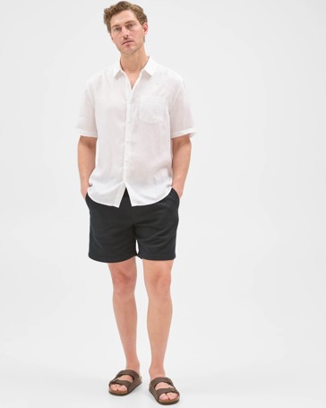 Australian Cotton Textured Shorts