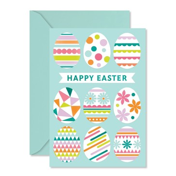 Hallmark Easter Card - Happy Easter Eggs