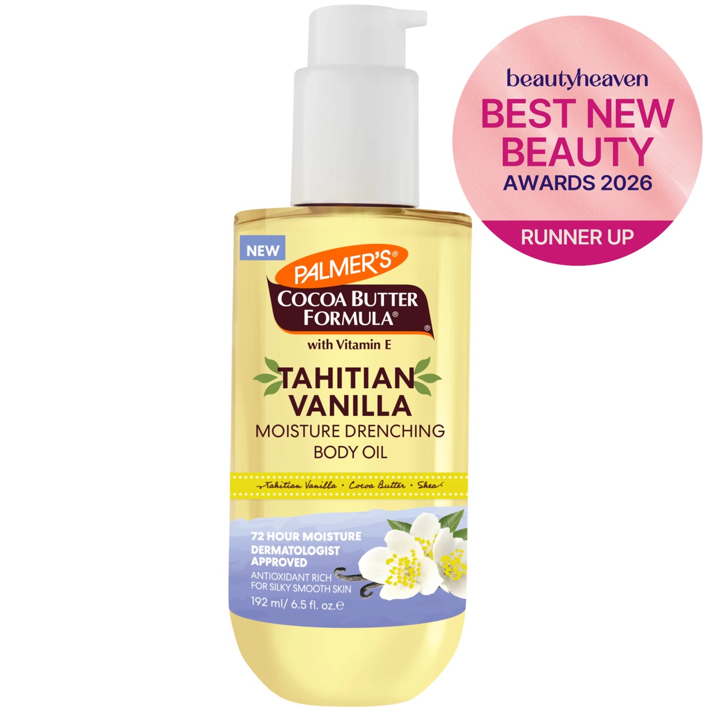 Palmer's Tahitian Vanilla Moisture Drenching Body Oil 192ml - Tahitian Vanilla, Cocoa Butter and Shea 5 of 5