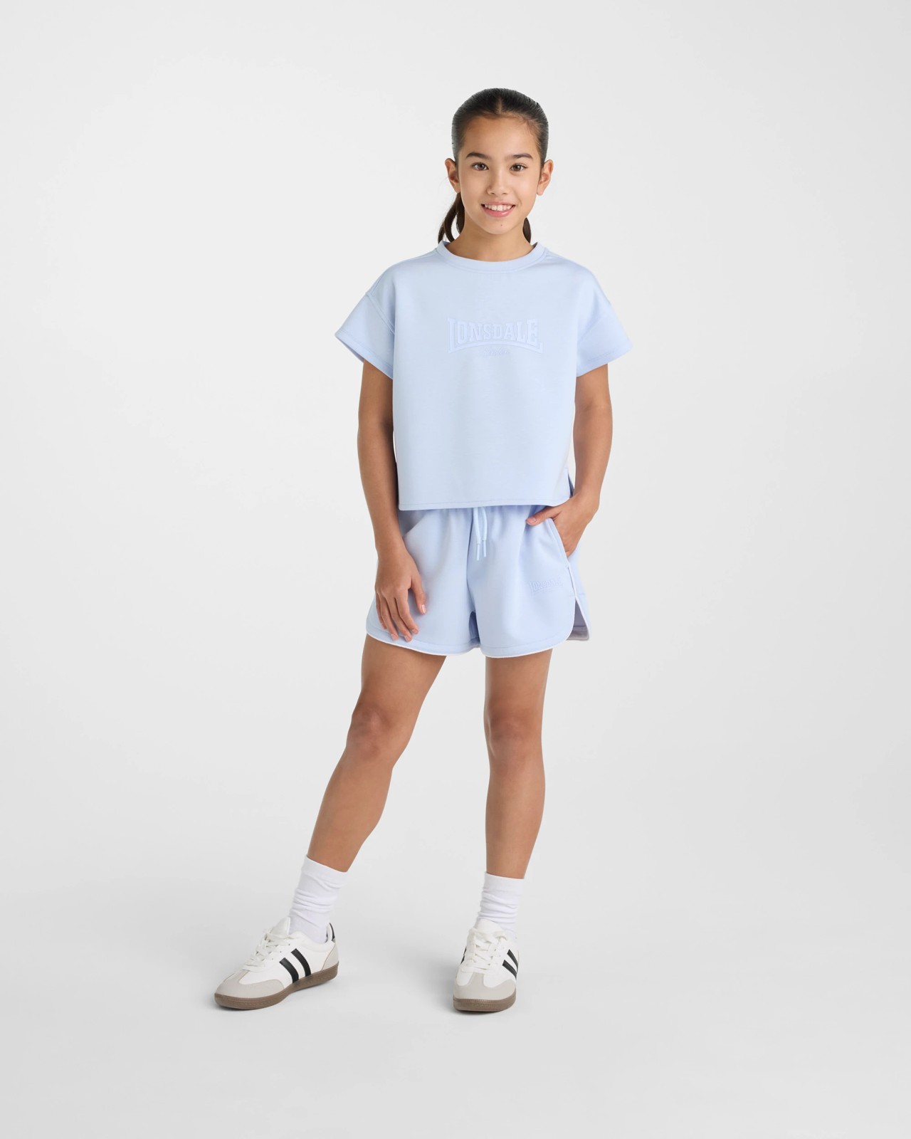 Lonsdale London Kids Piped T-Shirt 5 of 5