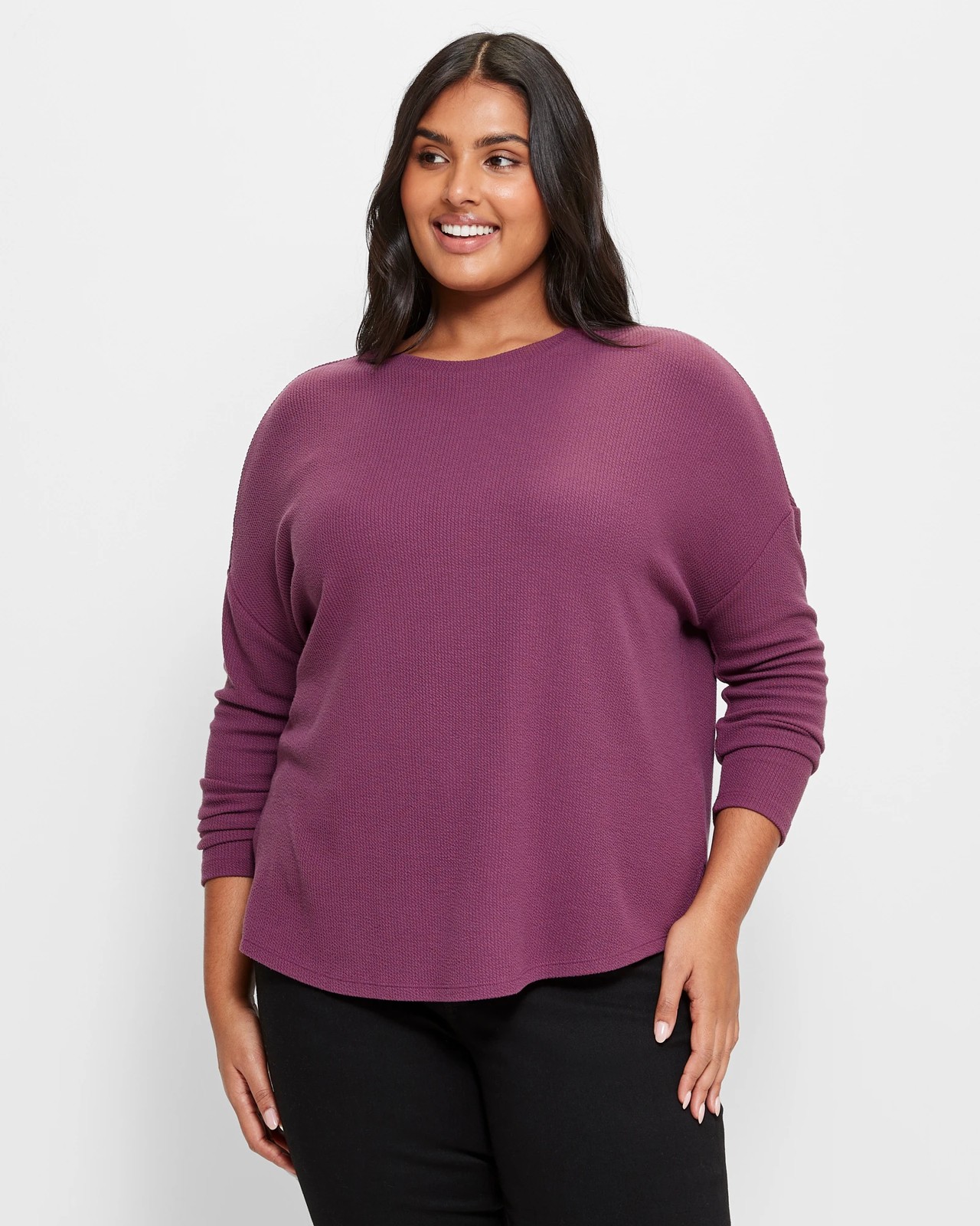 Plus size high low sweater best sale