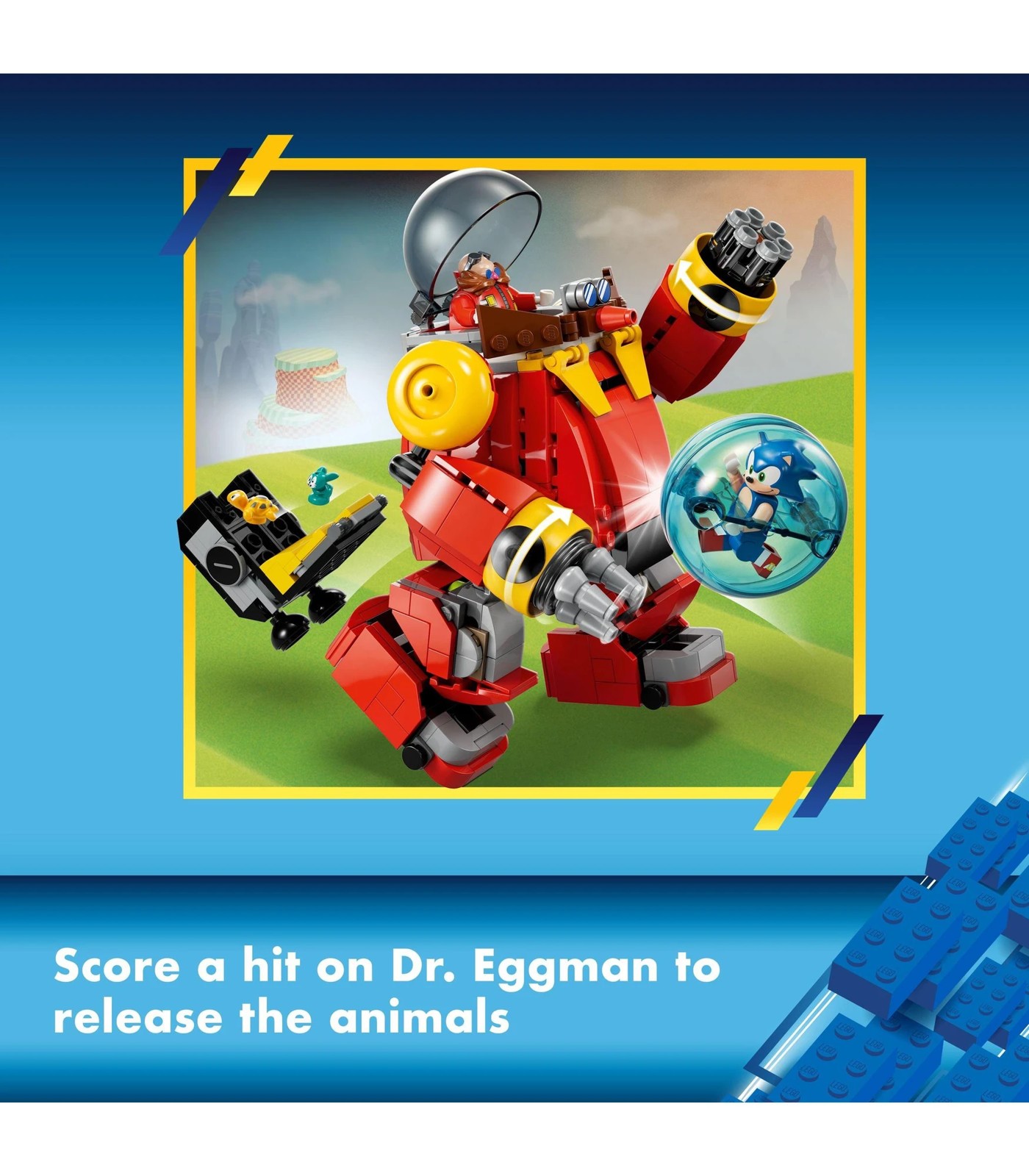 Dr. Eggman officially joins Lego Sonic's second wave of releases