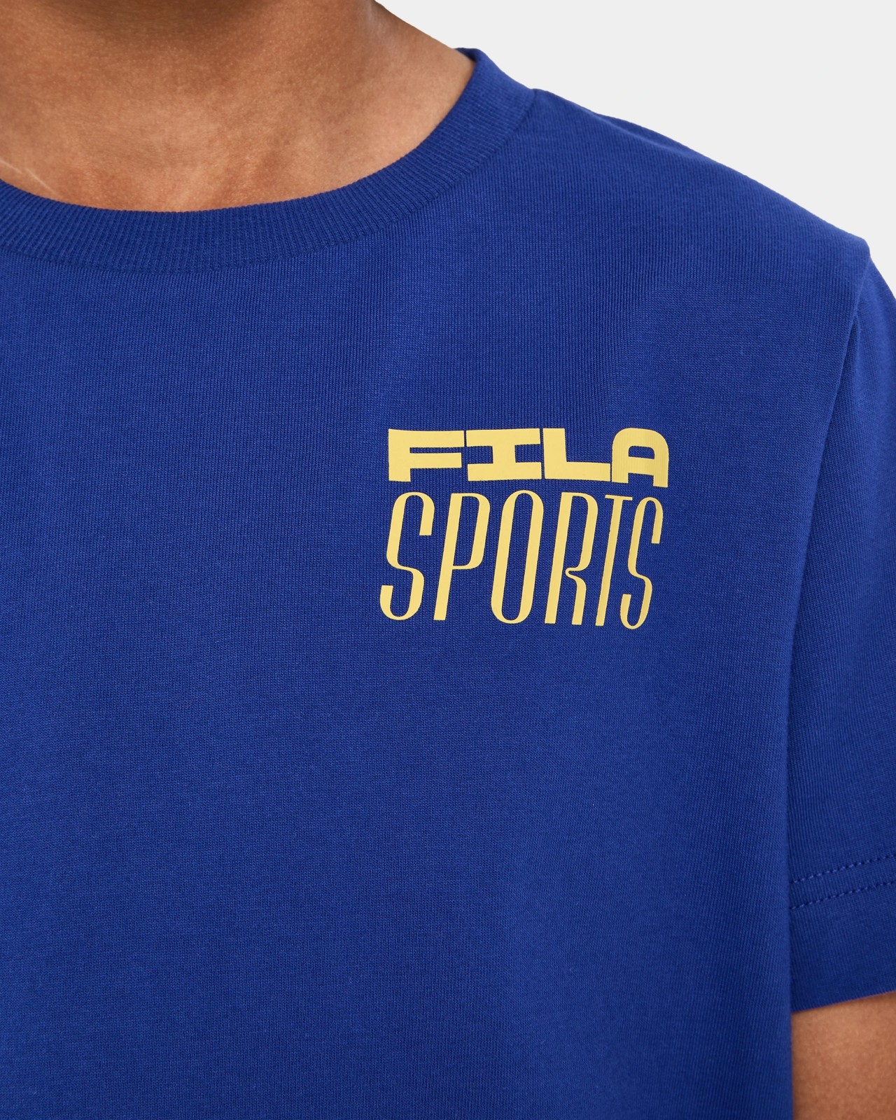 Fila Nico Australian Cotton T-Shirt - Blue 4 of 5