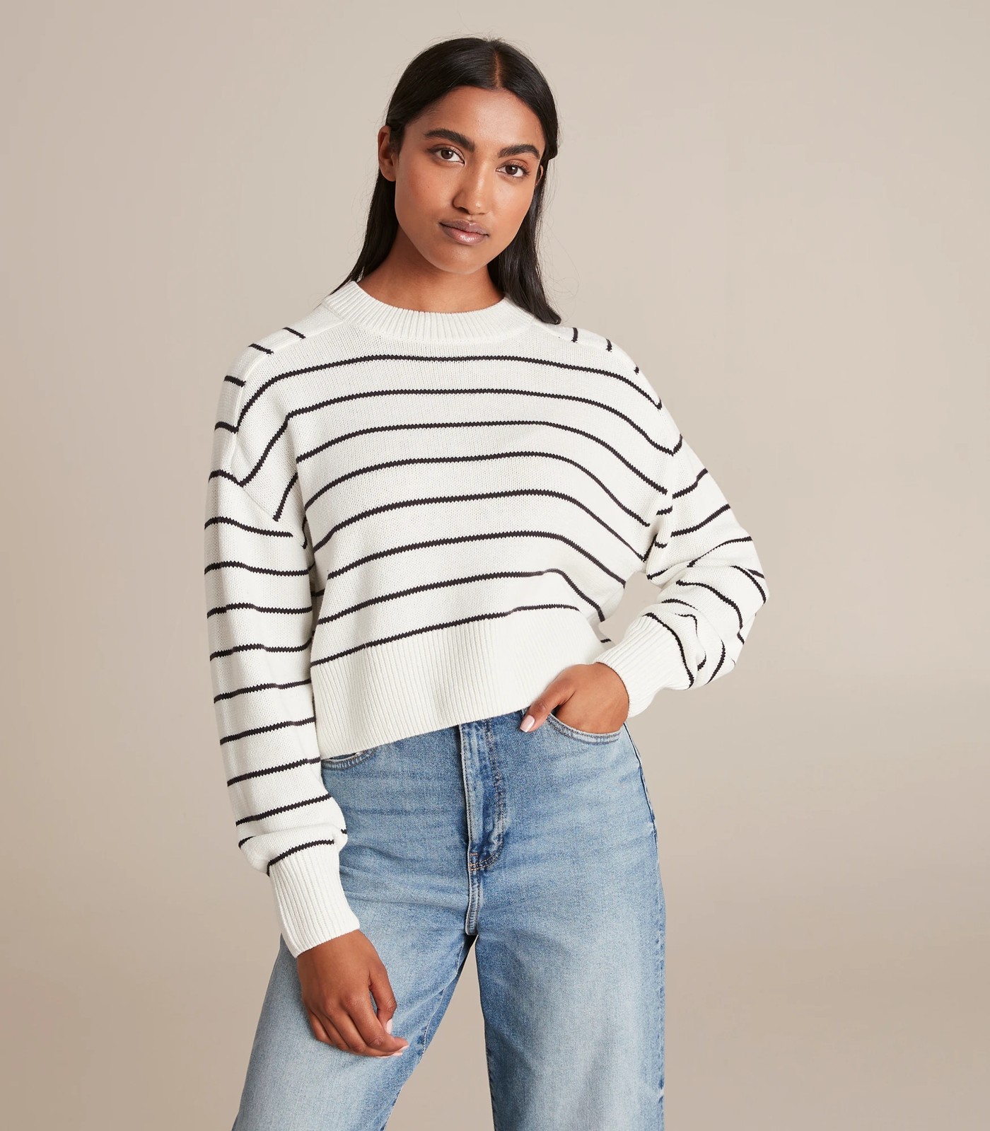 Australian Cotton Crop Raglan Knit Jumper | Target Australia