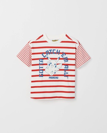 Pokemon Australian Cotton Squirtle Stripe T-Shirt