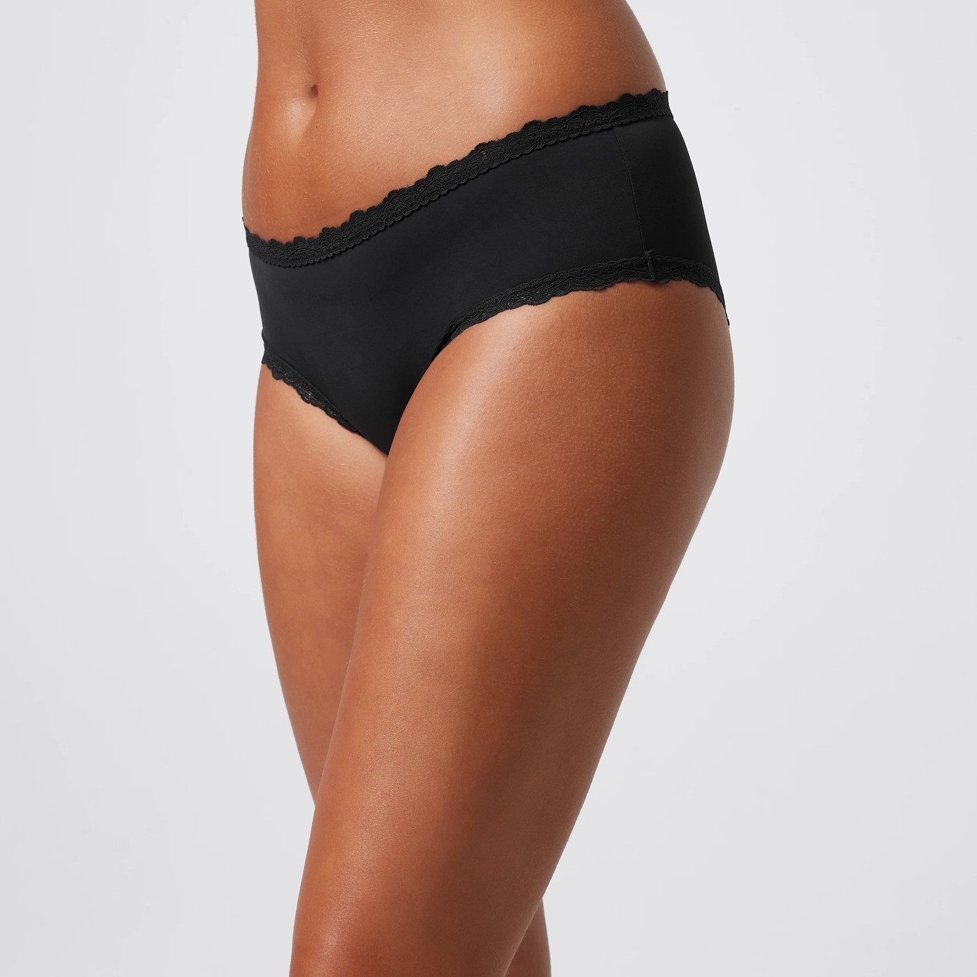 Lily Loves Microfibre and Lace Boyleg Briefs; Style: TGP19006 4 of 4