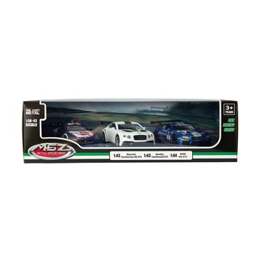 Metal Speed Zone 1:38-43 Scale Diecast Cars - 3 Pack