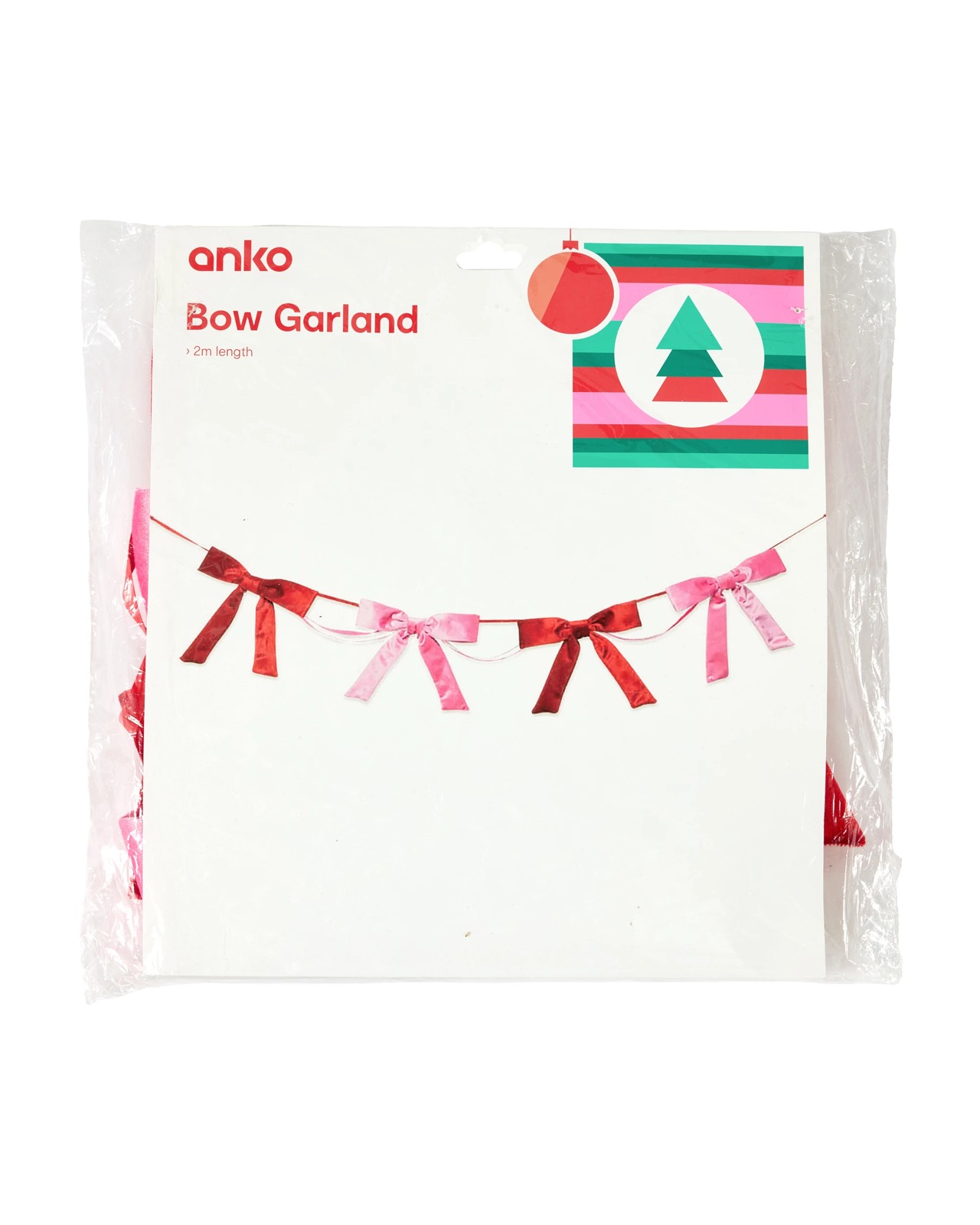 Anko 2m Bow Garland 4 of 4