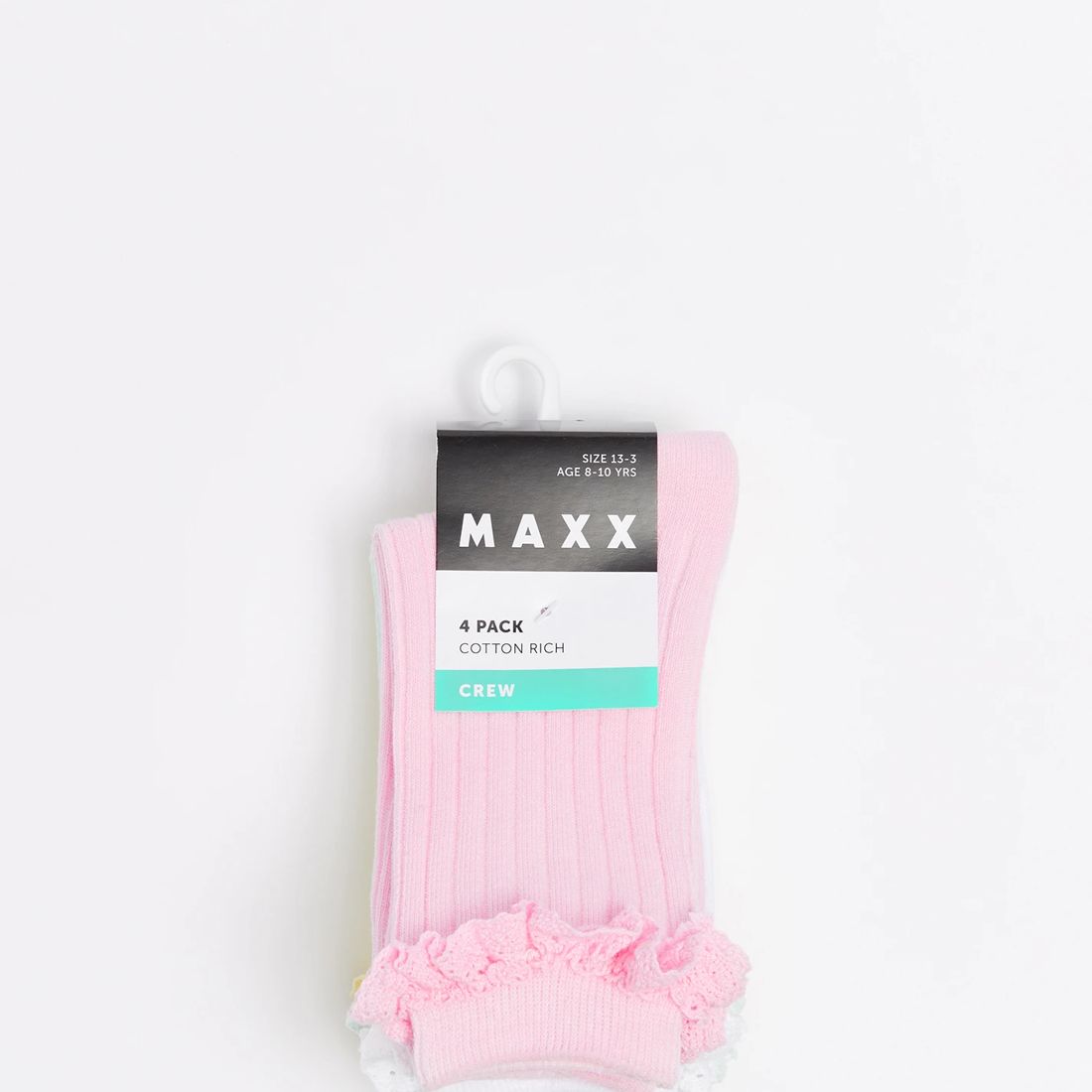 4 Pack Maxx Crew Socks Target Australia