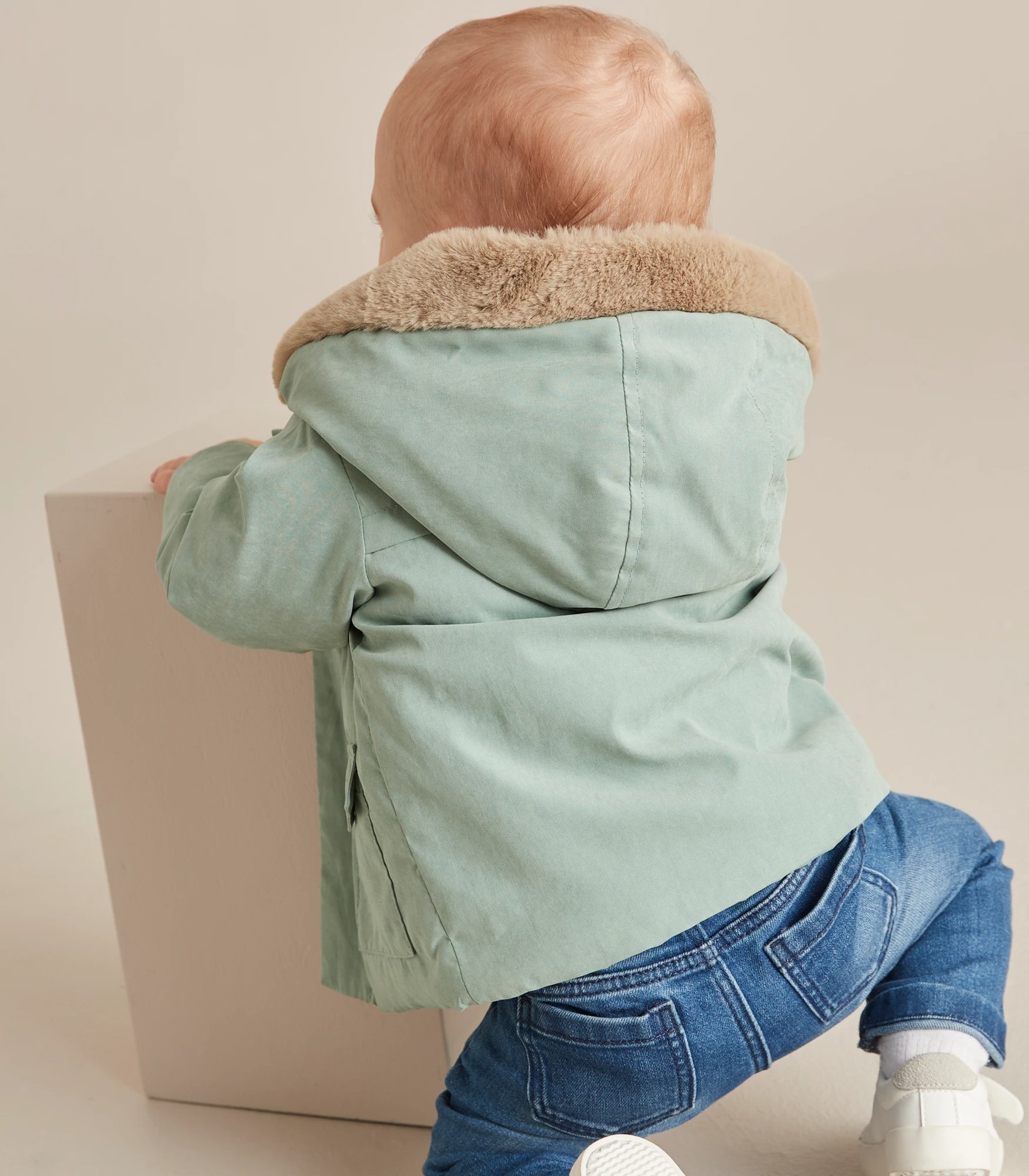 Baby girl hot sale parka coat