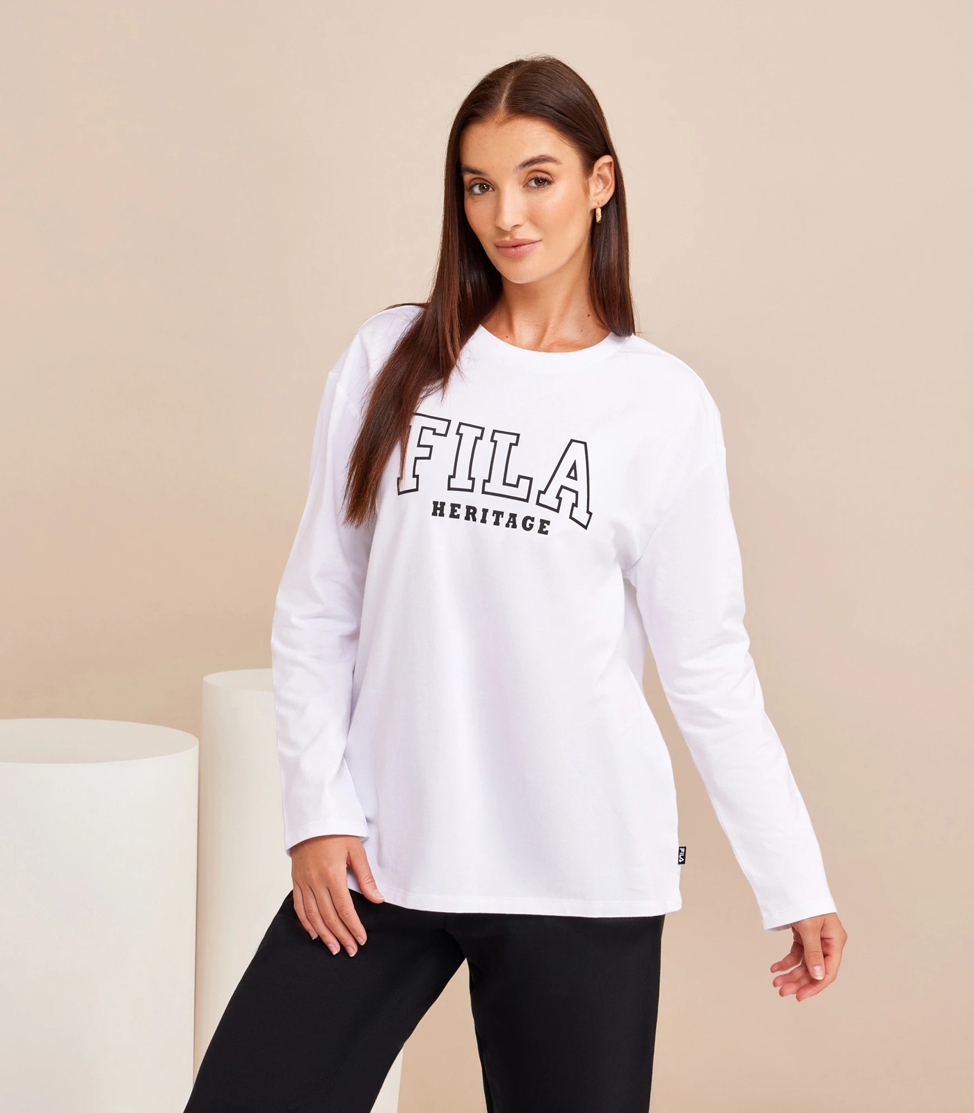 Fila Rylee Long Sleeve Top Target Australia