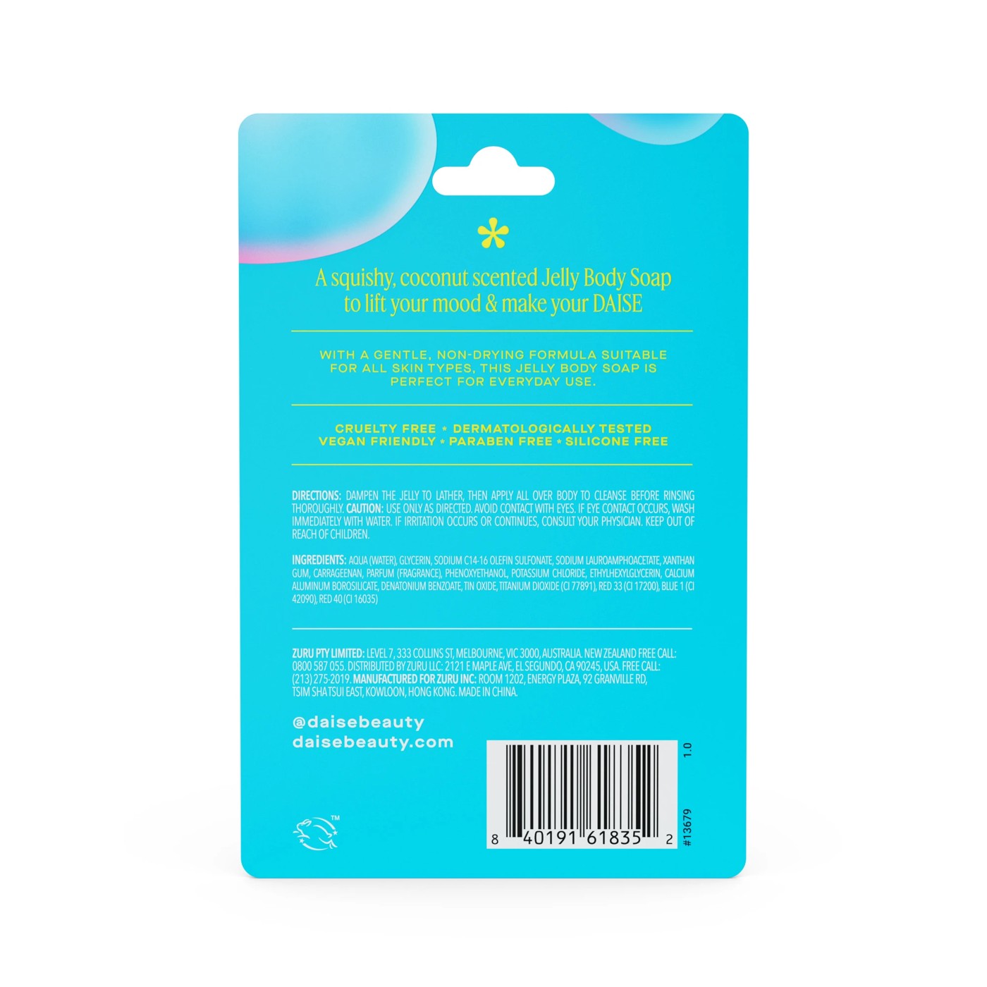 DAISE Vacay Jelly Soap 100g - Calming Coconut 2 of 6