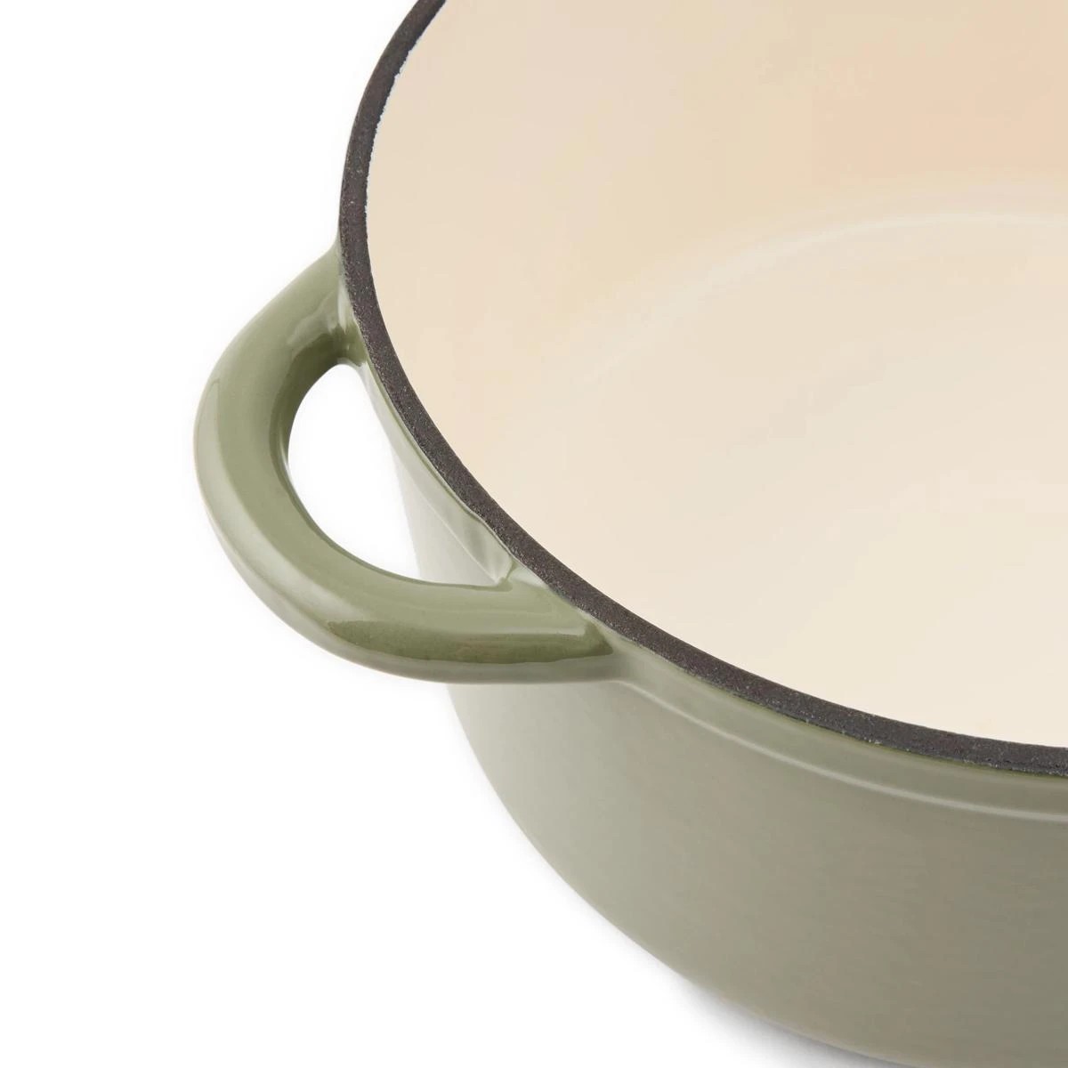 Anko 5L Cast Iron Casserole - Green 5 of 6