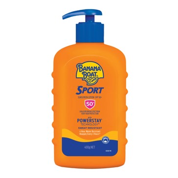 Banana Boat SPF50+ Sport Sunscreen Lotion 400g