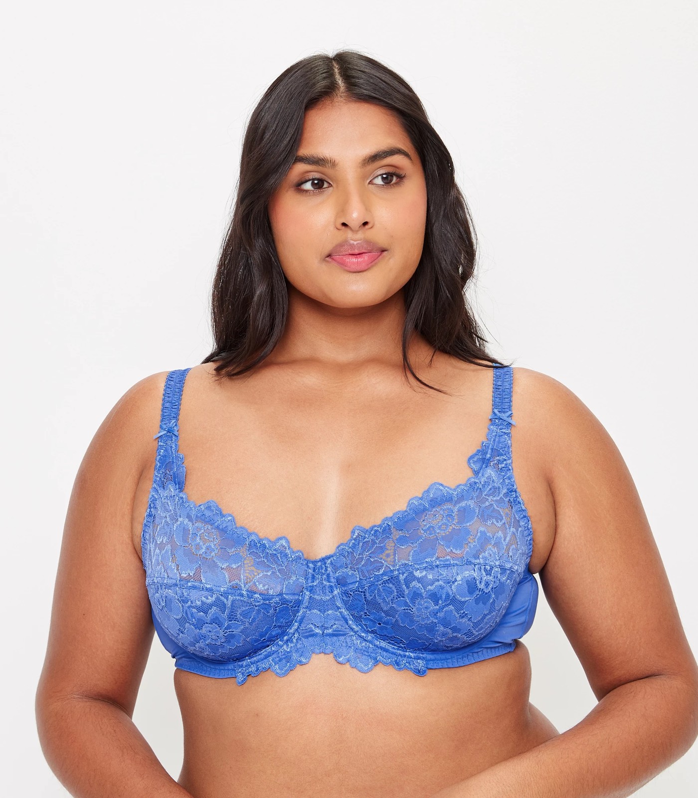 Fuller Figure Cup Soft Lace Underwire Bra; Style: X53051