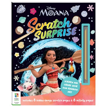 Scratch Surprise: Disney Moana - Book